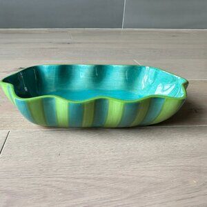 Southern Living at Home 11" Ruffled Bowl Provence by GAIL PITTMAN